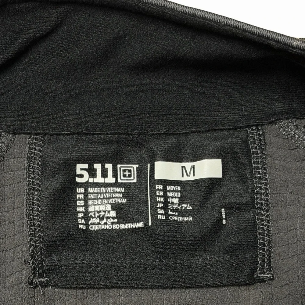 5.11 Tactical Stratos Jacket Women's Medium 258 Flint Full Zip Thermal 62424 NWT
